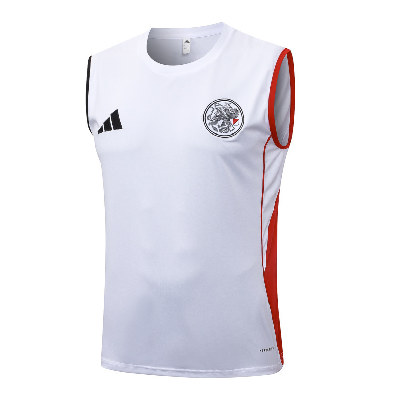 AAA Quality Ajax 25/26 White/Red Vest Jersey